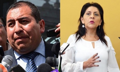 Wilson Santamaría y Gisela López. | Archivo | Agencias.