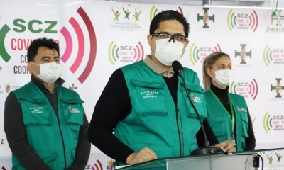 El director del Servicio Departamental de Salud (Sedes) de Santa Cruz, Marcelo Ríos