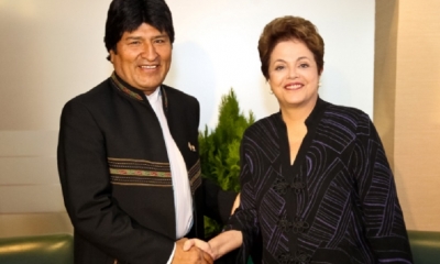 Evo Morales y Dilma Rousseff/Foto. RRSS