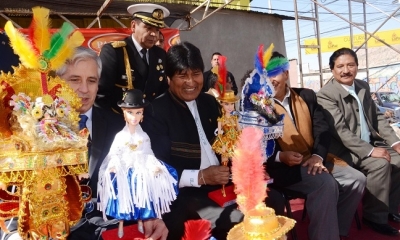 Foto / Archivo: El presidente boliviano, Evo Morales
