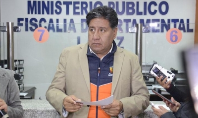 El fiscal departamental de La Paz, William Alave. FOTO archivo | ABI