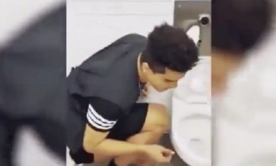 El joven de 21 años se encuentra internado en un hospital en California. | Fuente: Twitter
