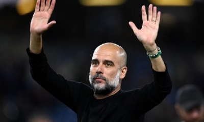 El técnico catalán Pep Guardiola.