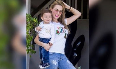  La víctima y su pequeño. Personal policial sospecha de un hombre que frecuentaba a Jennifer.