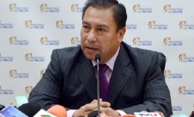 Rodolfo Rocabado, Ministro de Salud/Foto. RRSS