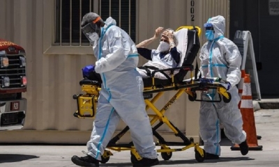 En estos momentos hay 27.150 residentes hospitalizados debido a la pandemia y el estado cuenta con 15.554 camas disponibles del total de 43.881. 
