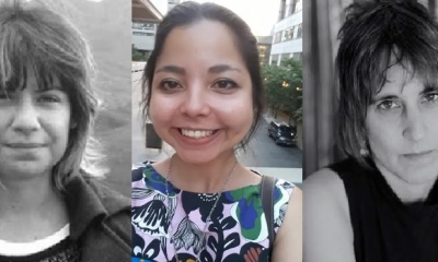 Alejandra Costamagna, Natalia Chávez y Daniela Alcívar/Foto. KB