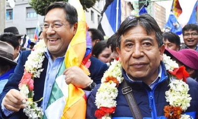 Arce Catacora y David Choquehuanca.