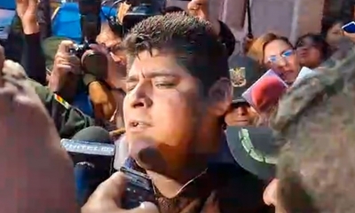 Salió de la cárcel la noche del jueves.