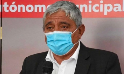 El alcalde de La Paz, Iván Arias. GAMLP.
