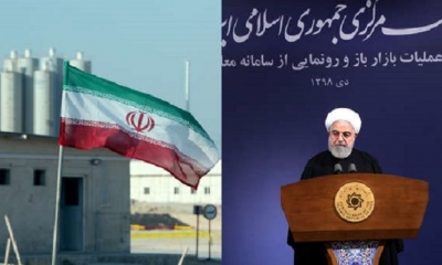El presidente Hasan Rohani 