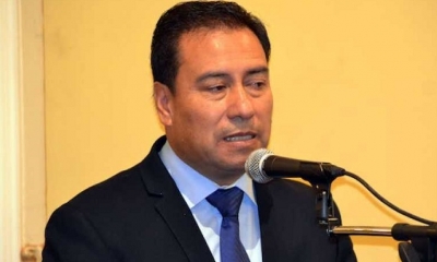 El ministro de Salud, Rodolfo Rocabado