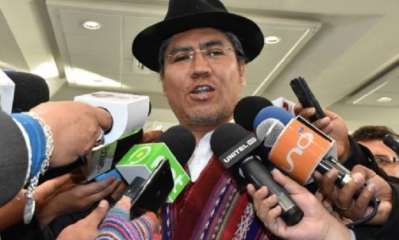 Diego Pary , canciller de Bolivia/Foto. RRSS