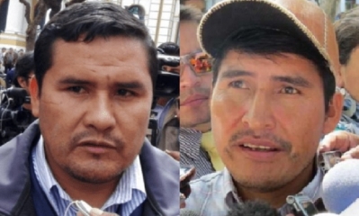 Jacinto Herrera y Damián Condori/Foto. Kandire