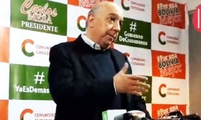 El coordinador político de Comunidad Ciudadana (CC), José Antonio Quiroga
