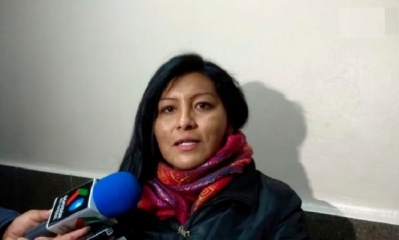 Soledad Chapetón, alcaldesa de la ciudad de El Alto. Foto: ANF