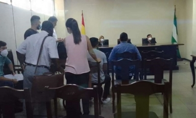 El Tribunal segundo de sentencia suspendió la audiencia.