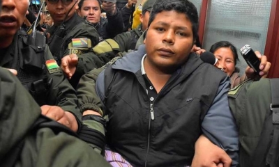 El dirigente de Adepcoca, Franclin Gutiérrez.