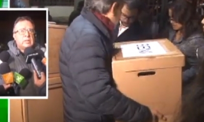 Solo estuvo un delegado de Comunidad Ciudadana/Foto. Captura de pantalla