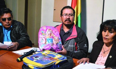 Agustín Ayaviri, presidente del control social de Llica/Foto. RRSS