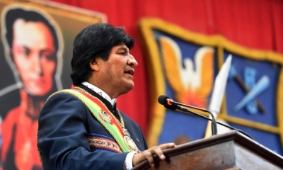 El presidente Evo Morales