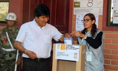 El expresidente y actual líder del Movimiento Al Socialismo (MAS), Evo Morales.