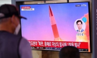 Corea del Norte afirmó haber lanzado un misil hipersónico.