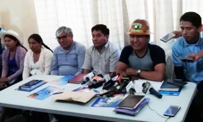 Miembros de la Coordinadora Departamental por el Cambio