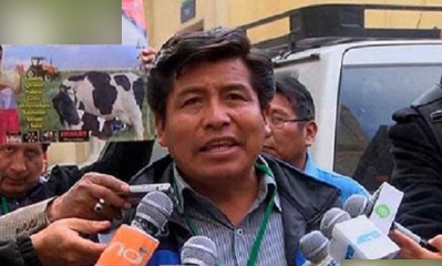Martín Feliciano, alcalde del municipio de Challapata de Oruro. Foto: Internet