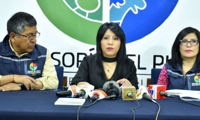 Defensora del Pueblo, Nadia Cruz. 