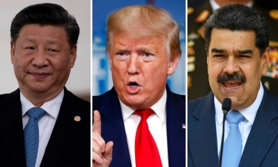 Donald Trump mantiene conflicto tanto con China como con Venezuela. (EFE/ AP)