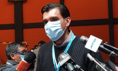 El alcalde de Cochabamba, José María Leyes. | Alcaldía de Cochabamba
