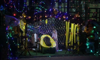 Pesebre instalado en el CEA de la Gobernación