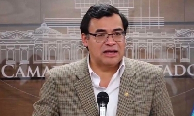 El presidente de la Cámara de Diputados, Jerges Mercado