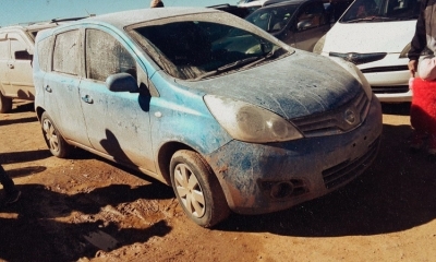 Un coche sin documentos en Cochabamba. Los dueños dicen que hay 400 mil en Bolivia.