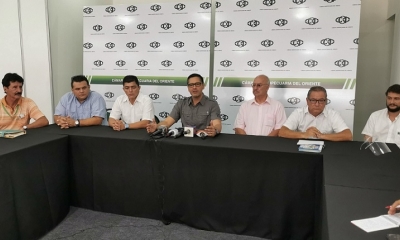 El presidente de la CAO, Oscar Mario Justiniano. ( C )