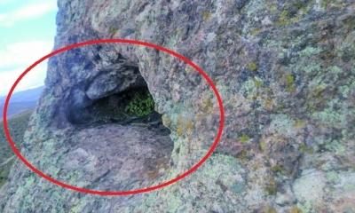 Los adolescentes se reunían frecuentemente en está cueva/Foto. RRSS