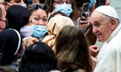 El papa Francisco y el resto de personas que trabajan y viven en el Vaticano ya han sido vacunadas.