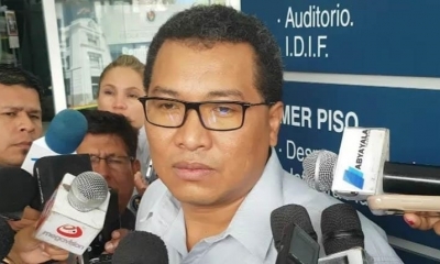 El fiscal departamental de Santa Cruz, Freddy Larrea.