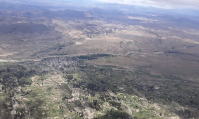 Expertos sobrevolaron la zona/Foto. RRSS
