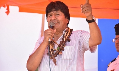 El presidente Evo Morales.