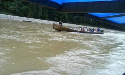 Las aguas del río Chimate en la provincia Larecaja.