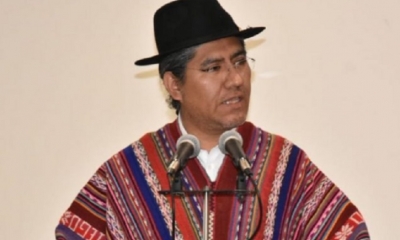 Diego Pary, canciller de Bolivia/Foto. RRSS