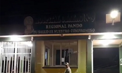 Caja Nacional de Salud-Regional Pando. Foto/video Perla del Acre