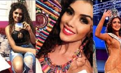 La exmiss era candidata a segunda senadora por Pando/Foto. RRSS