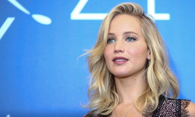La actriz Jennifer Lawrence durante una sesión fotográfica, 5 de septiembre de 2017.