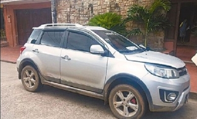 Esta vagoneta, usada por narcos en noviembre, ya fue confiscada. Foto: El Deber