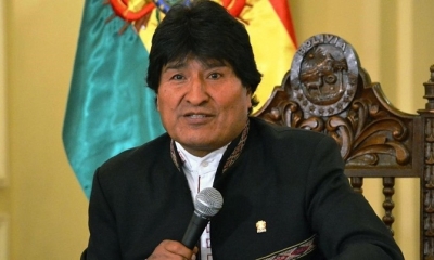 Presidente Evo Morales. 
