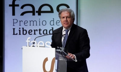 El secretario general de la Organización de Estados Americanos (OEA), Luis Almagro