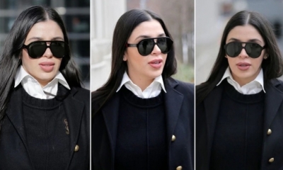 Emma Coronel al parecer dedicó el mensaje a su marido preso en EUU.